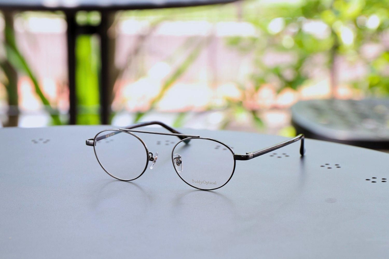 Buddy Optical Emory SG [GOLD / BLUE LENS] - Fresh Service