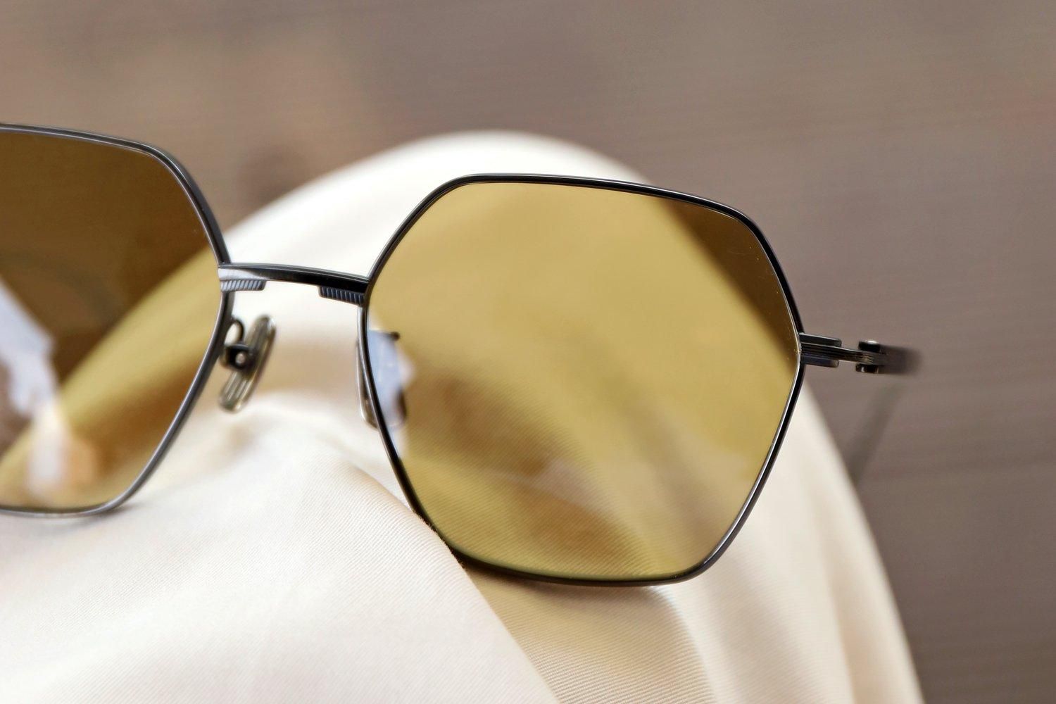 Lunetta BADA / No.23 / 0040 ESPRESSO - BLUE GREY lenses エスプレッソ - ブルーグレーレンズ  サングラス ルネッタバダ | 中目黒のメガネ・サングラスセレクトショップ 