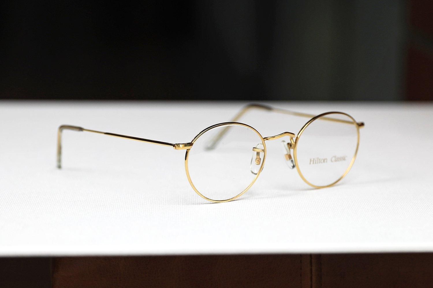 [婦人用メガネ　K18刻印あり！]レヴィオン　メガネ 婦人用メガネ K18刻印あり！]レヴィオン メガネ