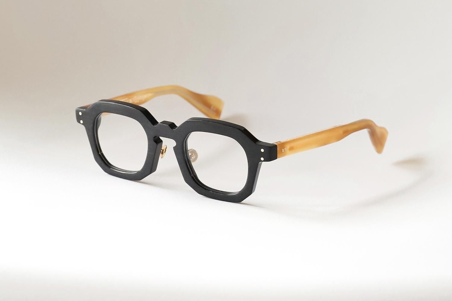 Filton × JEAN PHILIPPE JOLY\" Couture \" JEAN PHILIPPE JOLY × Filton Couture Eyeglasses Col.1 Black x Light