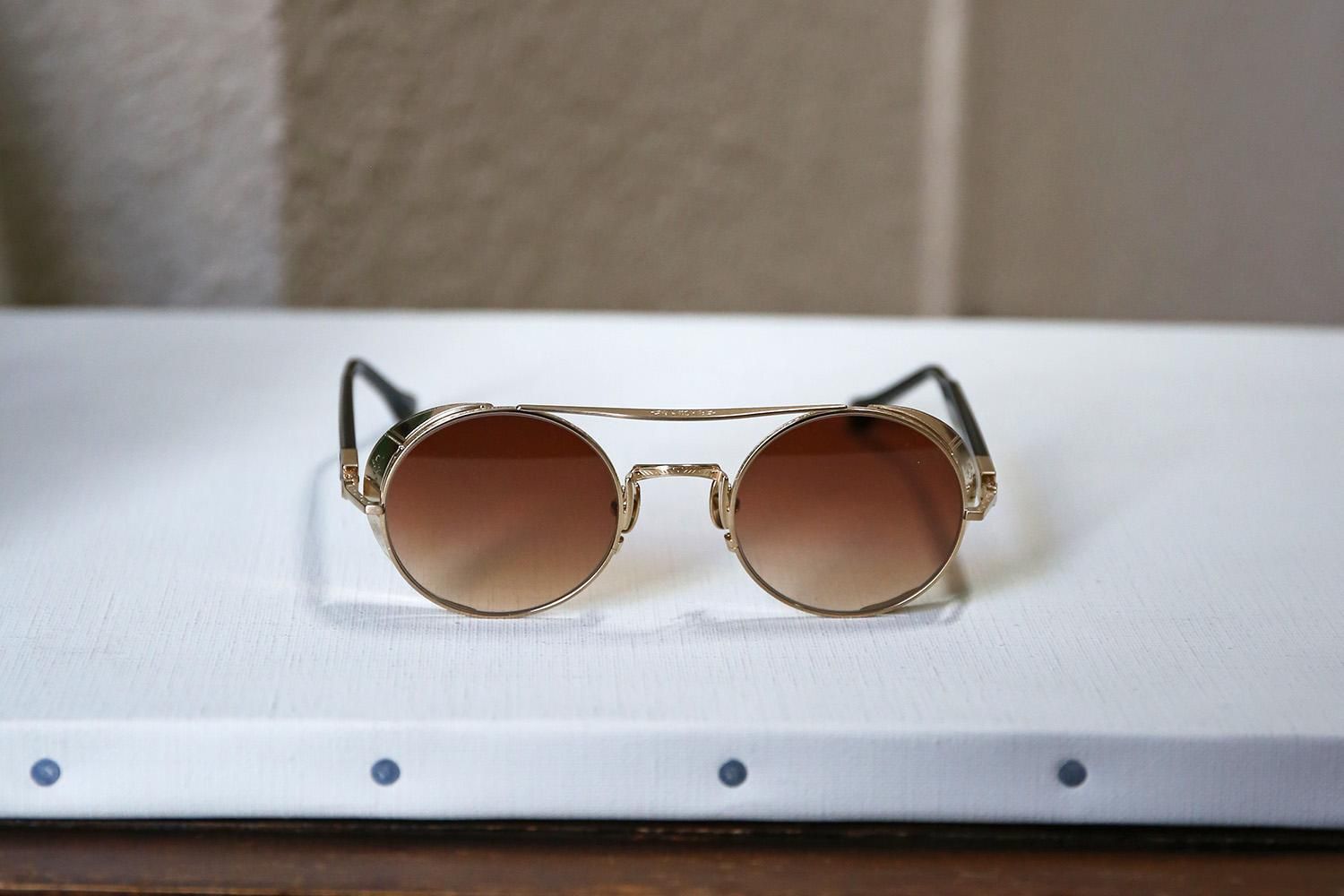 マツダアイウェアM3128 Matsuda Official | M3128 Round Sunglasses - Hand Made in Japan