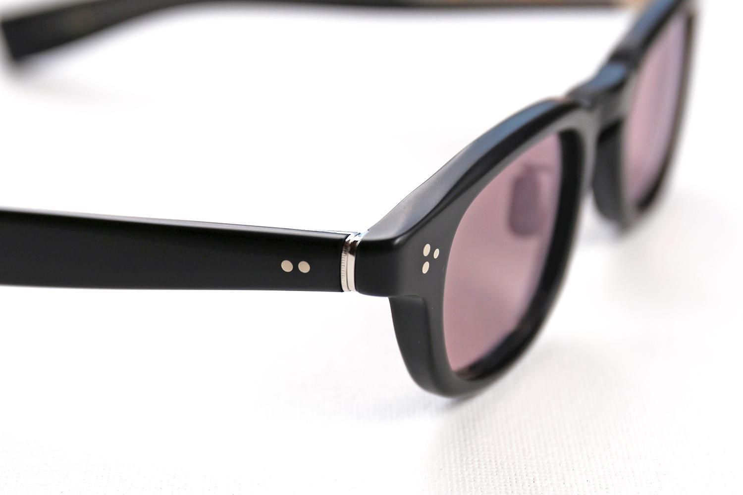 小物 eyevan7285 351 col.100 BLACK EYEVAN 7285 アイヴァン 7285 / 351 / 100 - BLACK - Lens: BLUE