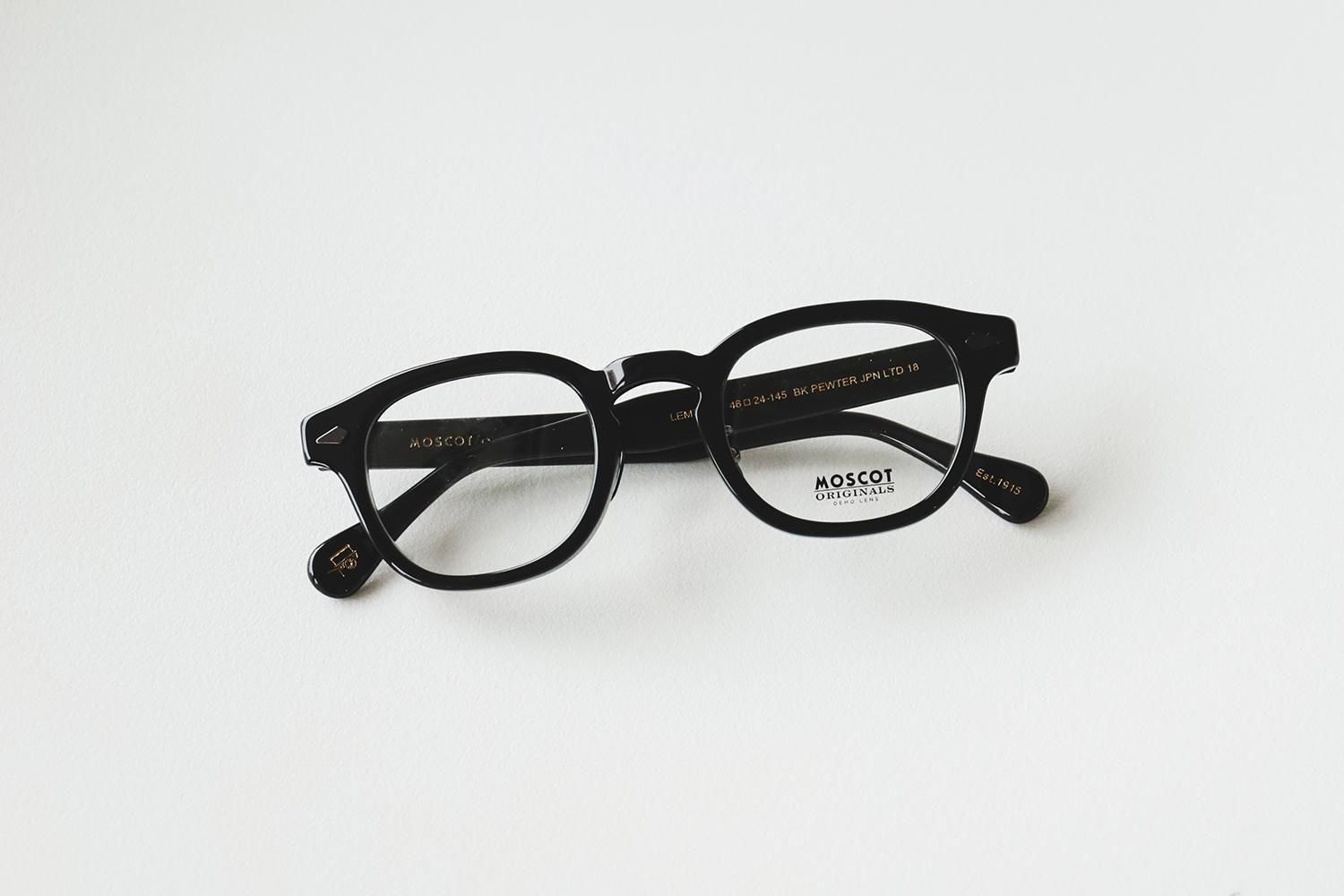 [本物] MOSCOT Lemtosh 46-24 Eyeglasses Moscot LEMTOSH 46-24 BAMBOO Tortoise in stock