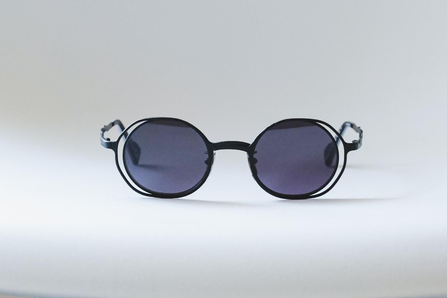 クボラム　kuboraum h11 Kuboraum H11 BL Metallic Blue Optical Frame - eye-oo.com