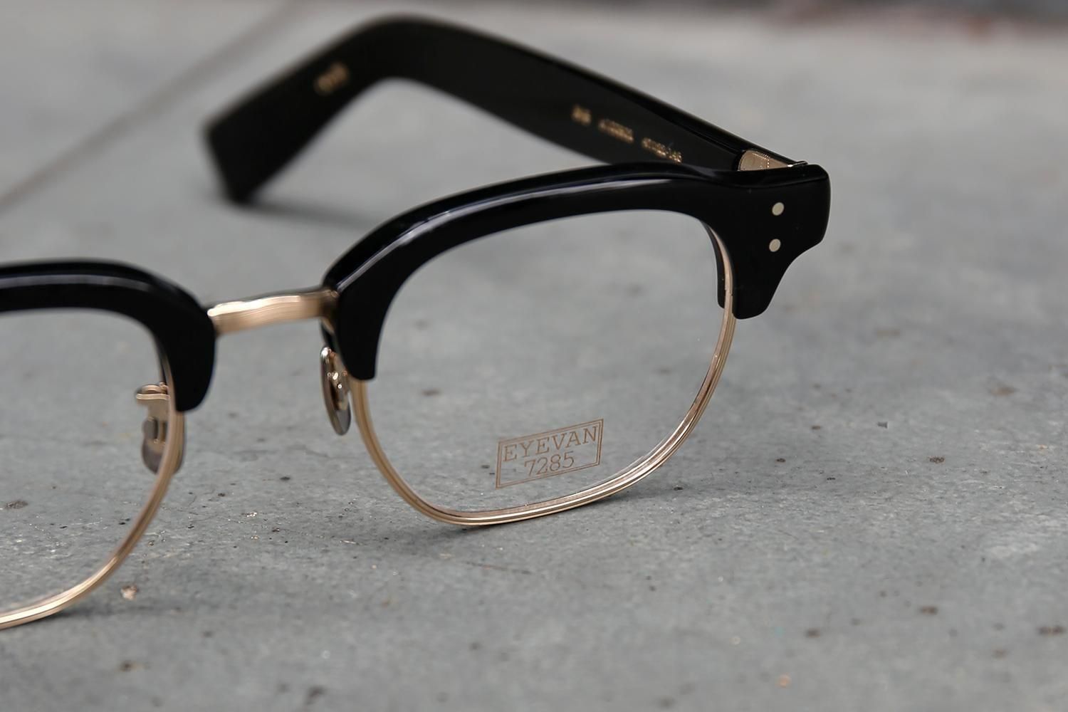 eyevan7285 メガネ　眼鏡　茶色 EYEVAN7285アイヴァン7285 1006 / 922 メガネ 通販ならGLASH BEAM