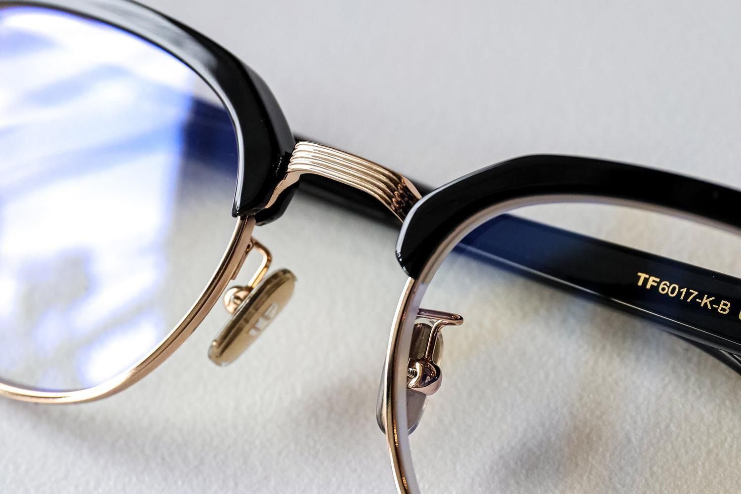 未使用 TOM FORDトムフォードTF6017-K-Bメガネ サングラス TOM FORD トム フォード 