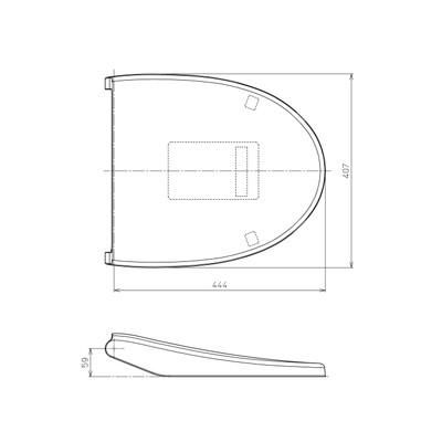 △ TOTO 便ふた組品 【TCH984-1R】取り替えパーツ トイレ - 住設問屋