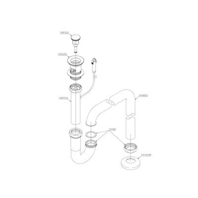 ◎ TOTO 床排水金具【TLDS2201J】32mm Sトラップ ワンプッシュ - 住