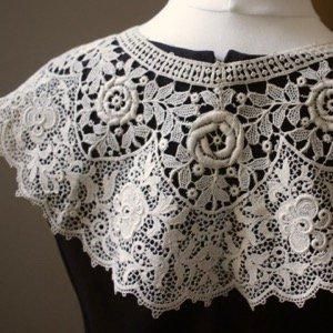 ニードルポイントレース グロポワンドヴニーズ 17×52cm 17世紀 B