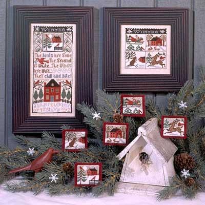 WINTER WIND - 冬の風 BK133 フォトコピー版 - CrossStitch