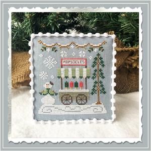 SNOW VILLAGE 6- POPSICLE CART  