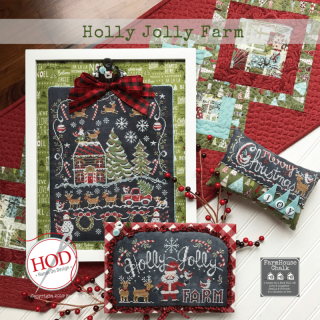 FARM HOUSE CHALK-HOLLY JOLLY FARM 