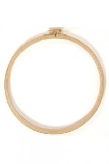 木製刺繍枠（直径25cm） - CrossStitch House Baby Cinnamon