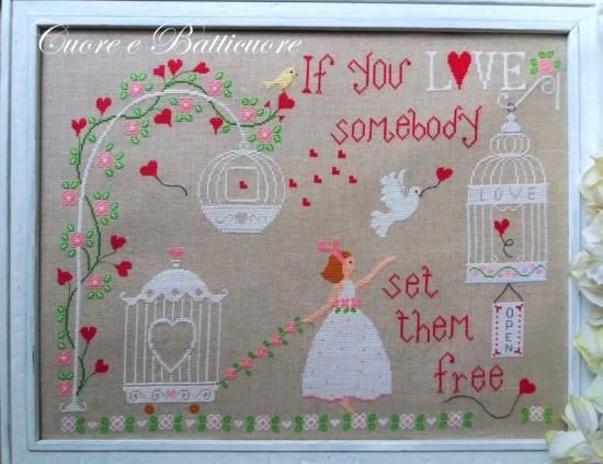 If You Love Somebody Cross Stitch House Baby Cinnamon If You Love Somebody Cross Stitch House Baby Cinnamon
