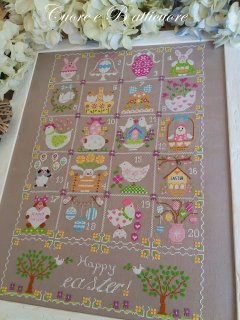 SHABBY EASTER CALENDAR 