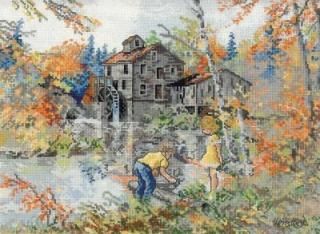 絵画・全面刺し - CrossStitch House Baby Cinnamon
