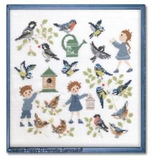 BIRDS IN THE GARDEN 