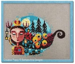 BARBARA ANA DESIGNS - CrossStitch House Baby Cinnamon