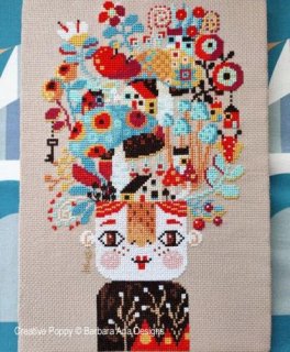 BARBARA ANA DESIGNS - CrossStitch House Baby Cinnamon