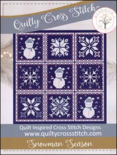<img class='new_mark_img1' src='https://img.shop-pro.jp/img/new/icons1.gif' style='border:none;display:inline;margin:0px;padding:0px;width:auto;' />QUILTY CROSS STITCH -SNOWMAN SEASON  