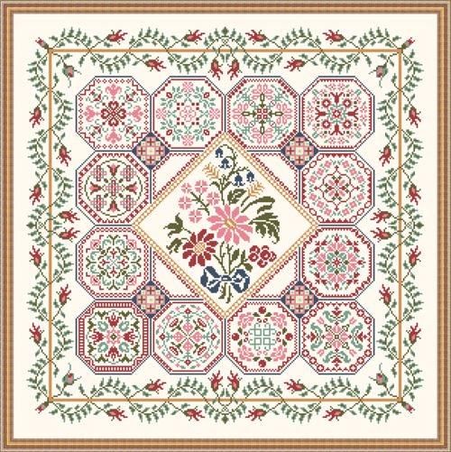 図案】春-Spring-【クロスステッチ】 - おとなりさん | minne