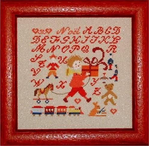 Les jouerts - おもちゃは - CrossStitch House Baby Cinnamon