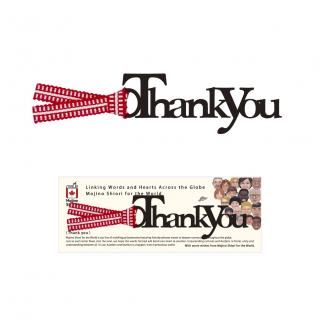 ʸΤ THE WORLD	ʥΡ֤꤬ȤסThank you