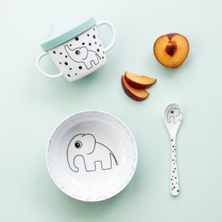 Done by Deer First Meal Set / Happy Dots