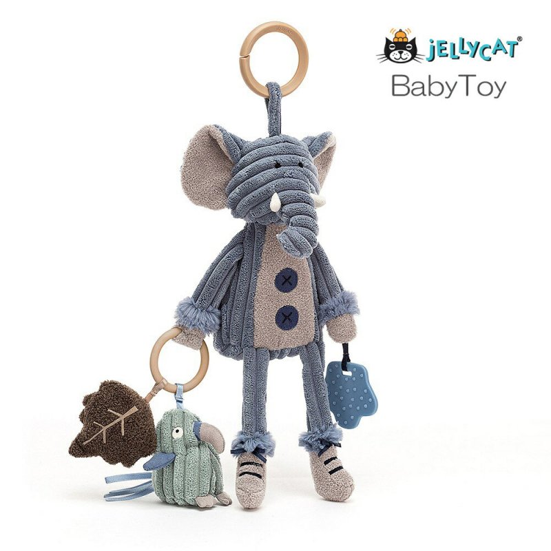 Jelly Cat Cordy Activity Toy Elephant