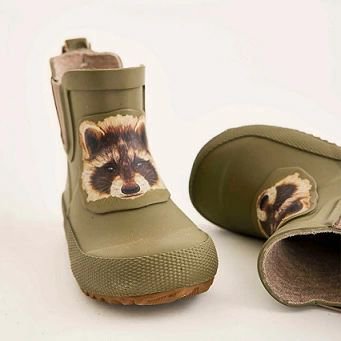 bisgaard Rainboots Khaki Racoon