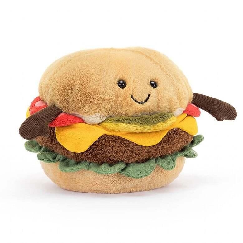 パリコレクション Jelly Cat MARGO - Burger Amuseable ぬいぐるみ