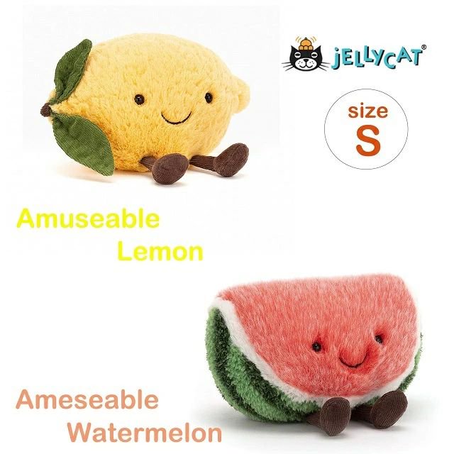 Jelly Cat Amuseable watermelon / lemon SMALL