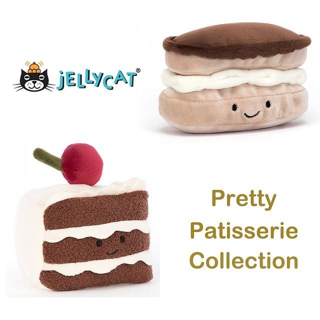 Jelly Cat Amuseable Patisserie eclair / gateaux