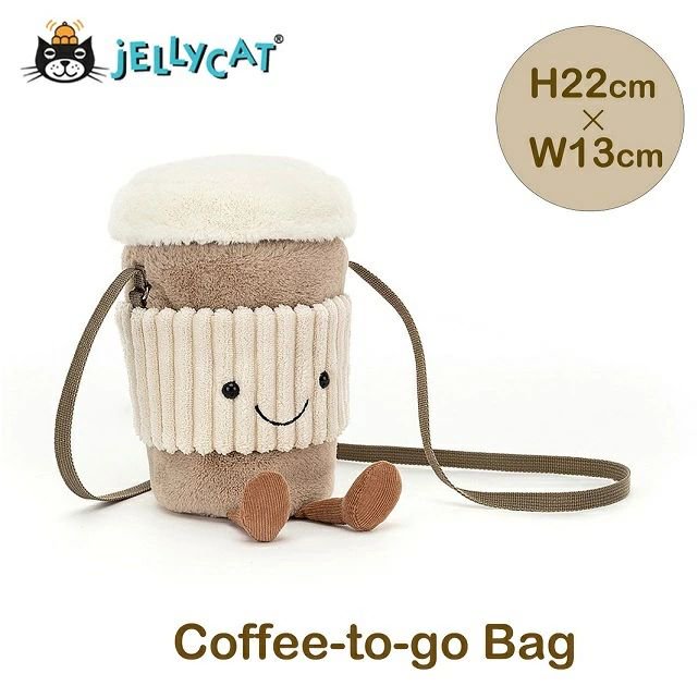 Jelly Cat Amuseable Coffee-To-Go Bag
