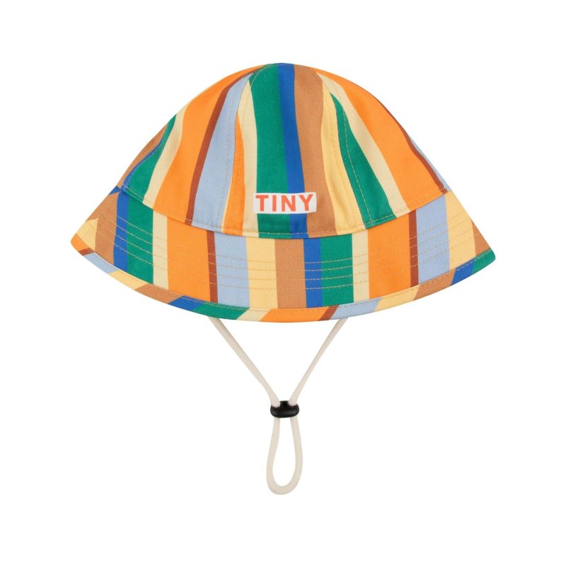 TINY COTTONS Multicolor Stripes Bucket Hat