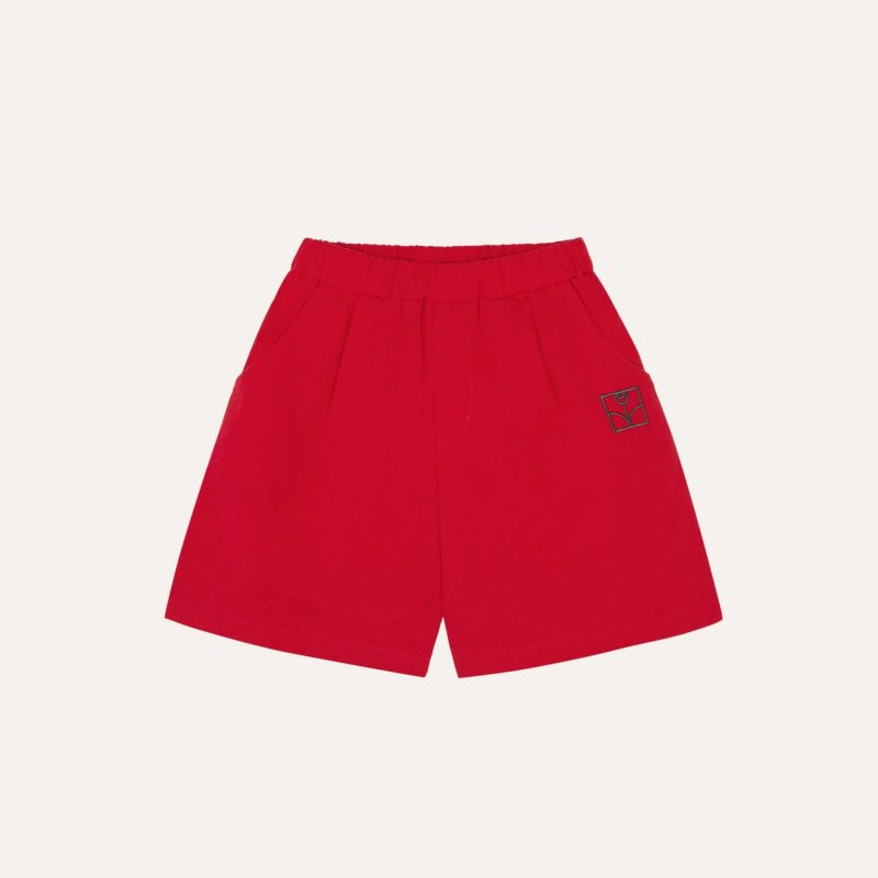 The Campamento RED KIDS SHORTS
