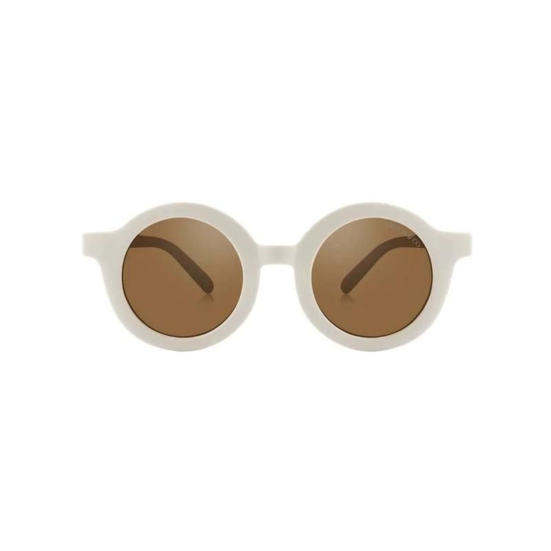 Grech & Co. ORIGINAL ROUND | BENDABLE & POLARIZED SUNGLASSES - SAND