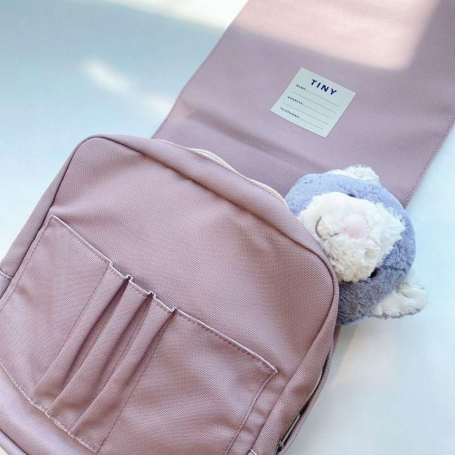 tinycottons bear bag brnown バッグ