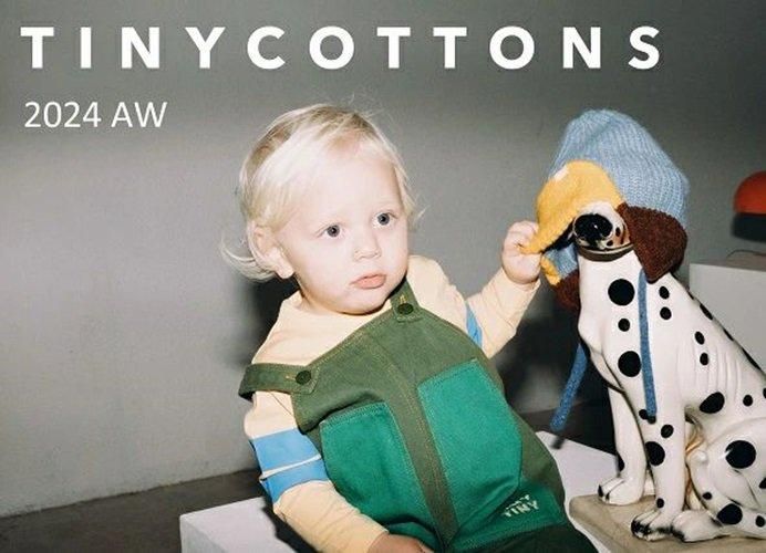 tinycottons bear bag brnown バッグ