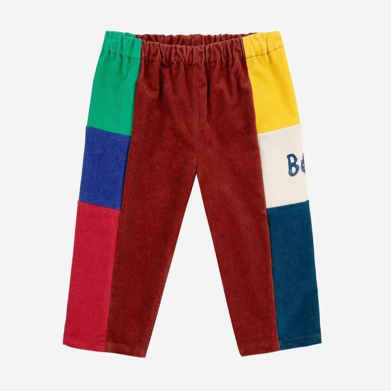 BOBO CHOSES Baby Colorblock corduroy pants
