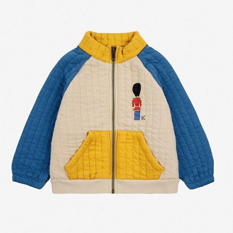 30%OFFBOBO CHOSES Little Tin Soldier quilted zipped sweatshirt