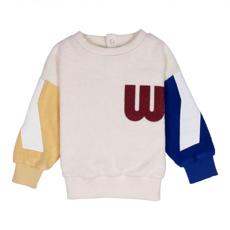 Wynken FLUFFY SWEAT ECRU MIX