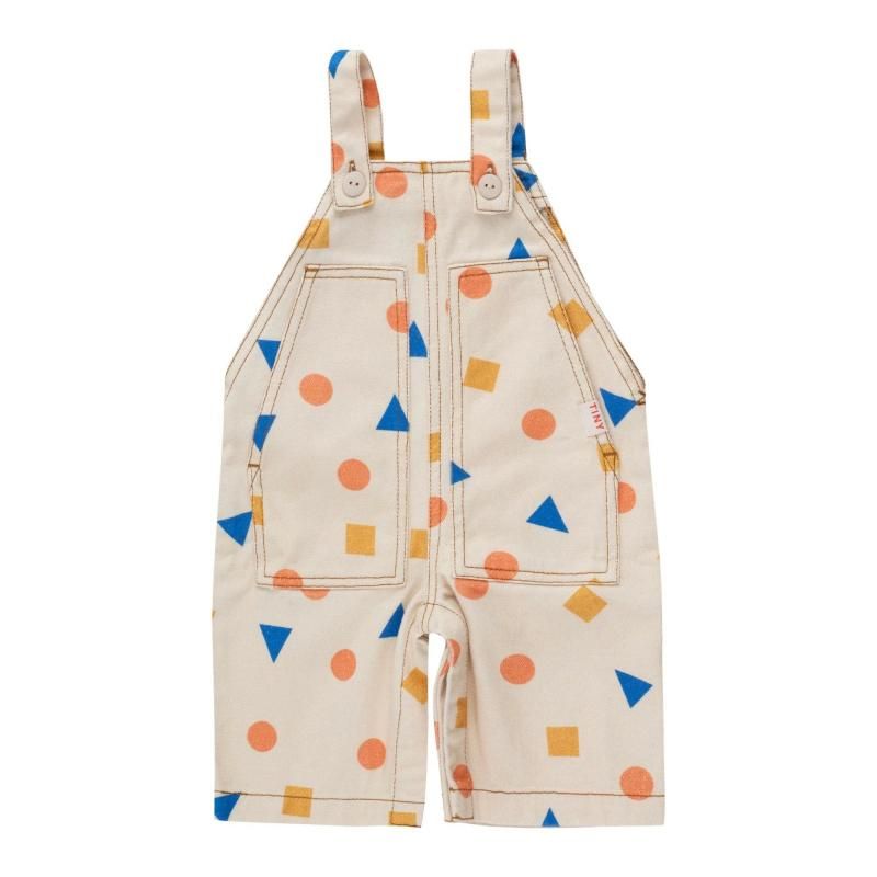 TINY COTTONS COLOR SHAPES DUNGAREE