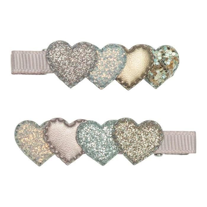 MIMI&LULA Layered Heart Clips