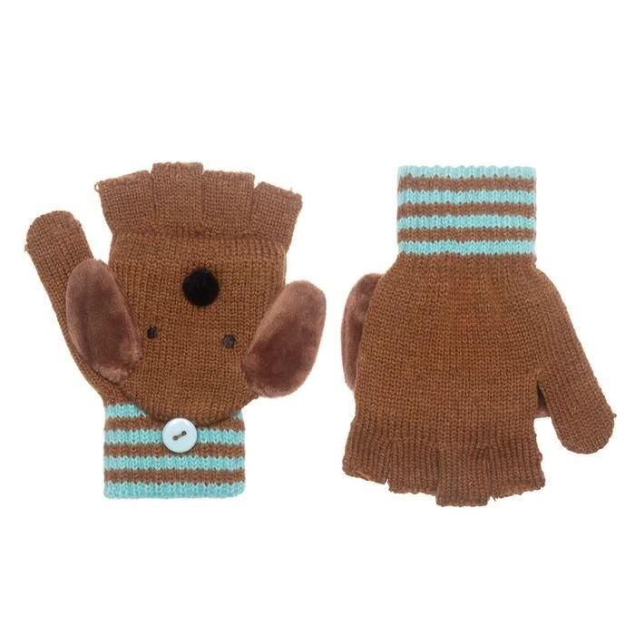 Rockahula Kids Morris Sausage Dog Knitted Gloves