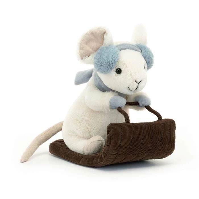Jelly Cat Merry Mouse Sleighing