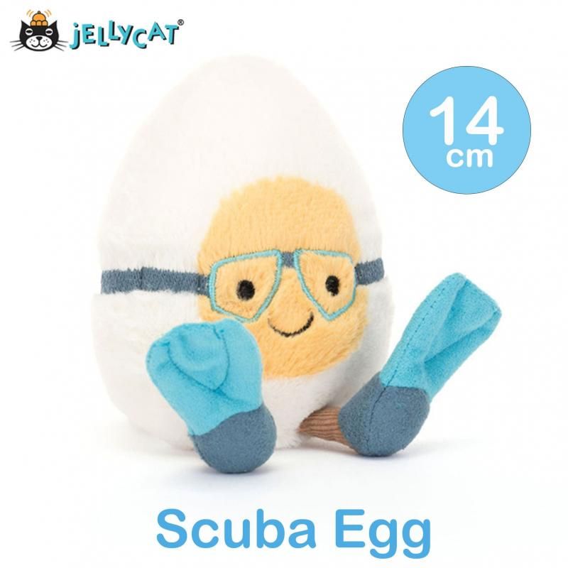 Jelly Cat Amuseable Boiled Egg Scuba