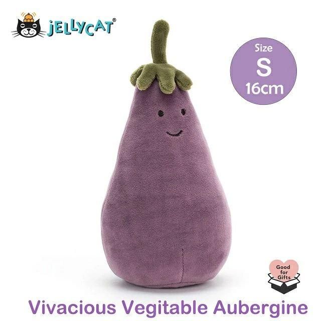 Jelly Cat Vivacious Vegetable Aubergine