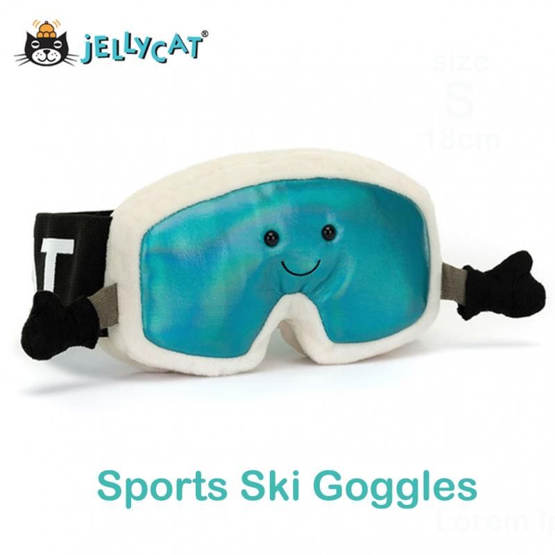 Jelly Cat Amuseables Sports Ski Goggles