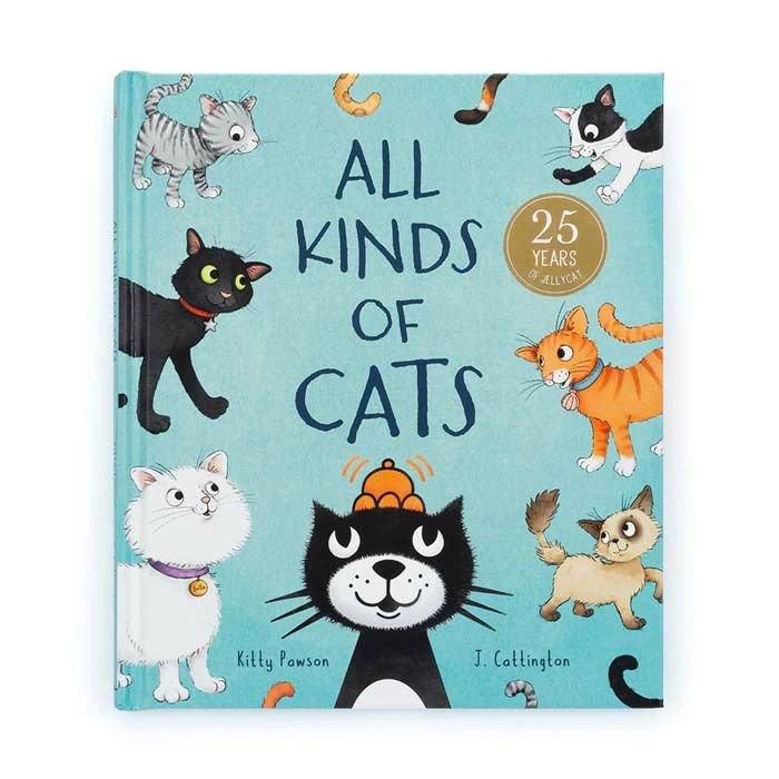 Jelly Cat All Kinds of Cats Book